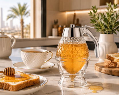 Premium No-Drip Honey Dispenser
