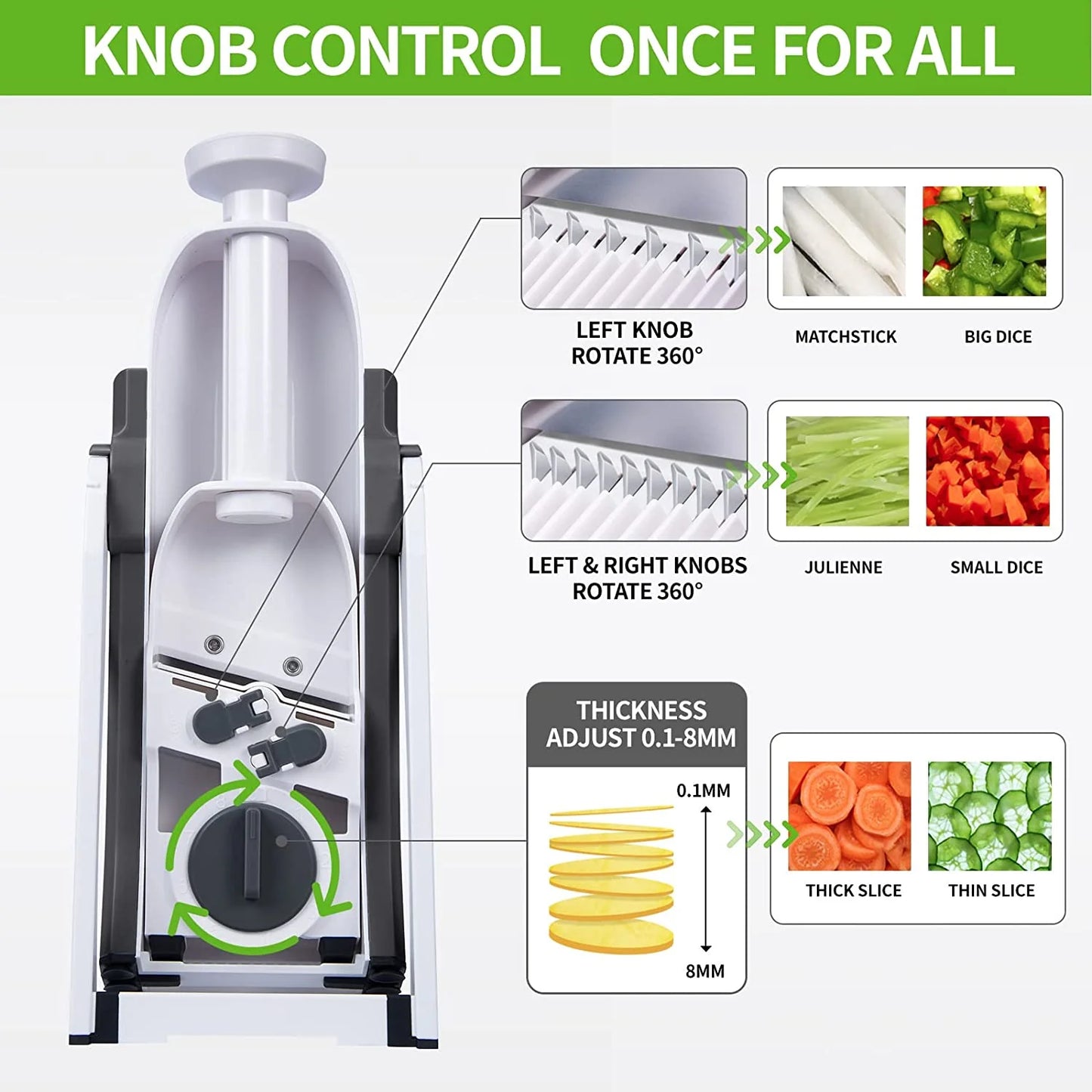 4 in 1 Manual Vegetable Cutter