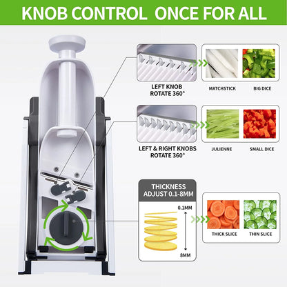 4 in 1 Manual Vegetable Cutter